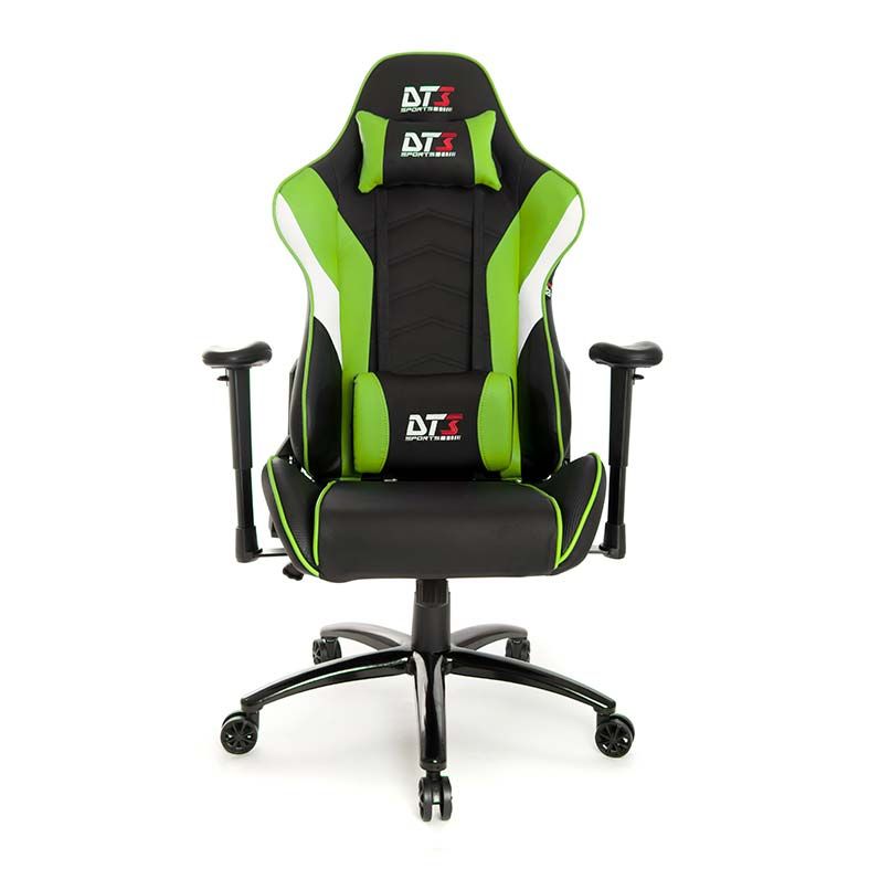 Cadeira Gamer DT3 Elise Preta com Verde, 10227-2
