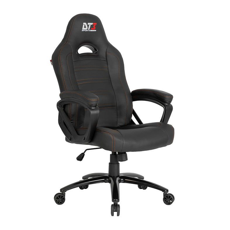 Cadeira Gamer DT3 GTX Preta/Costura Laranja, 10239-5