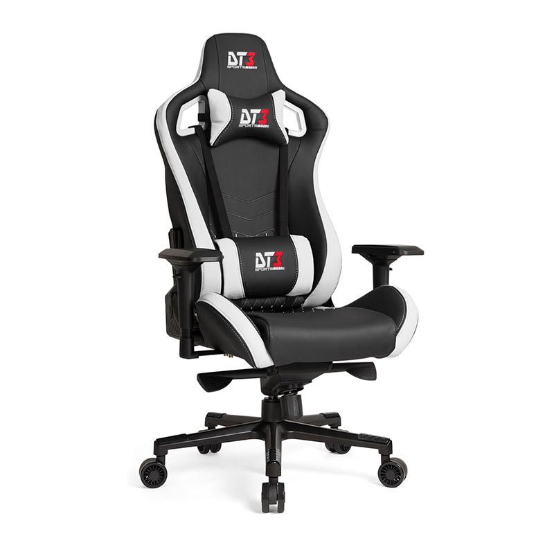 Cadeira Gamer DT3 Onix Diamond Preto/Branco, 10372-3