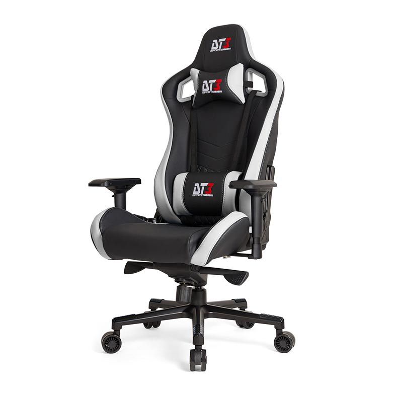 Cadeira Gamer DT3 Onix Diamond Preto/Branco, 10372-3