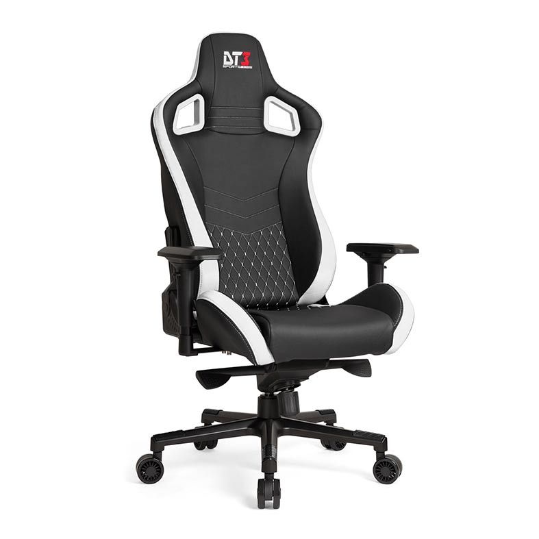 Cadeira Gamer DT3 Onix Diamond Preto/Branco, 10372-3