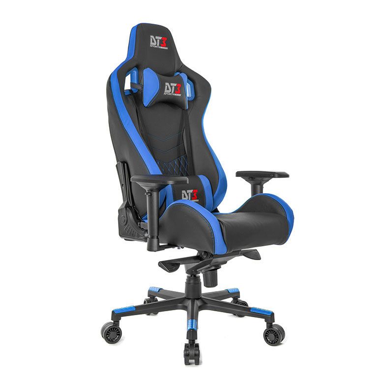 Cadeira Gamer DT3 Onix Diamond Preto/Azul, 10590-5
