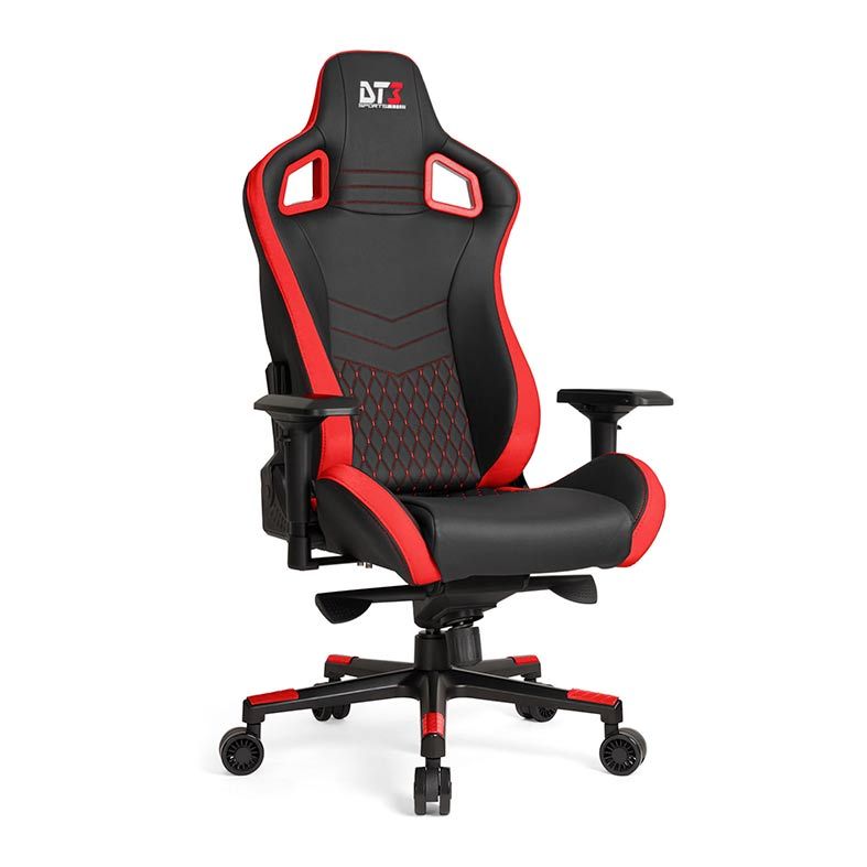 Cadeira Gamer DT3 Onix Diamond Preto/Vermelho, 10593-8