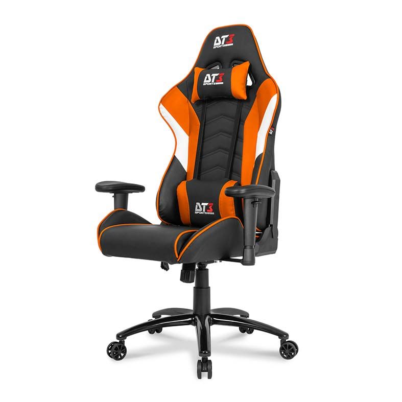 Cadeira Gamer DT3 Elise Preta Com Laranja, 10636-6