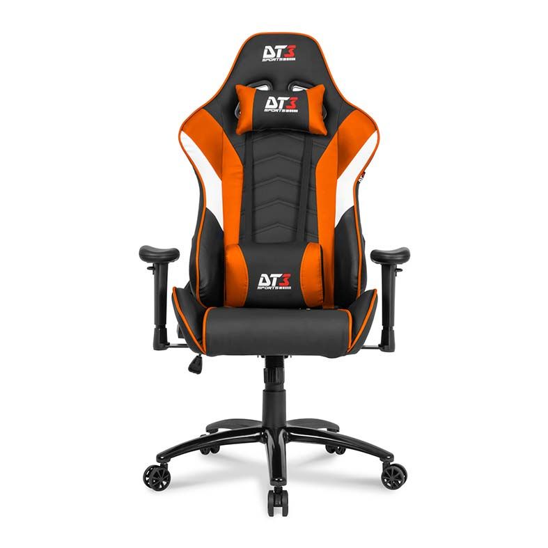 Cadeira Gamer DT3 Elise Preta Com Laranja, 10636-6
