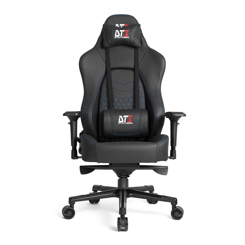 Cadeira Gamer DT3 Prime EVO Preta/Costura Azul, 10672-6