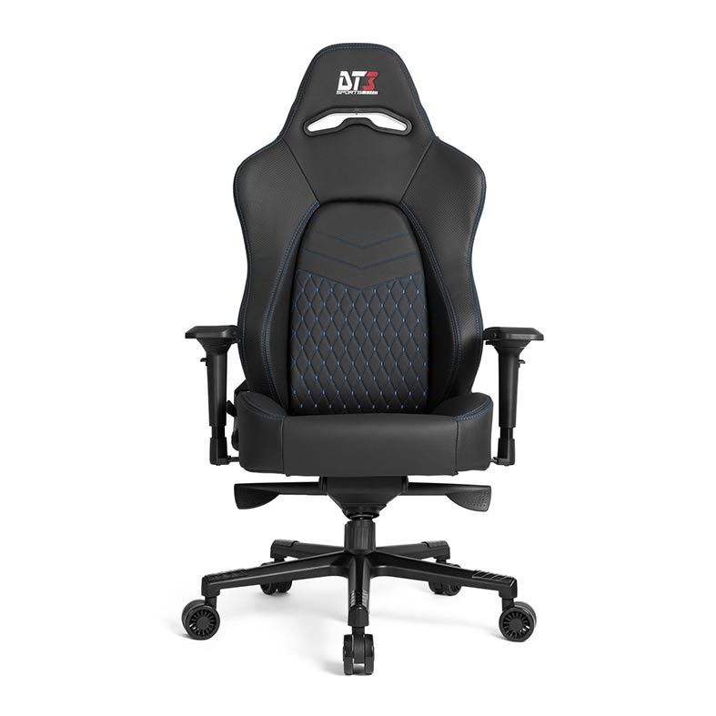 Cadeira Gamer DT3 Prime EVO Preta/Costura Azul, 10672-6