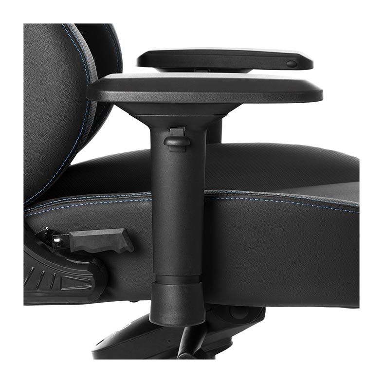 Cadeira Gamer DT3 Prime EVO Preta/Costura Azul, 10672-6
