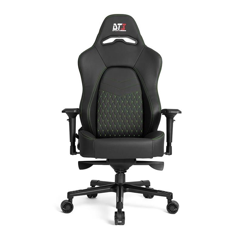 Cadeira Gamer DT3 Prime EVO Preto/Costura Verde, 10673-7