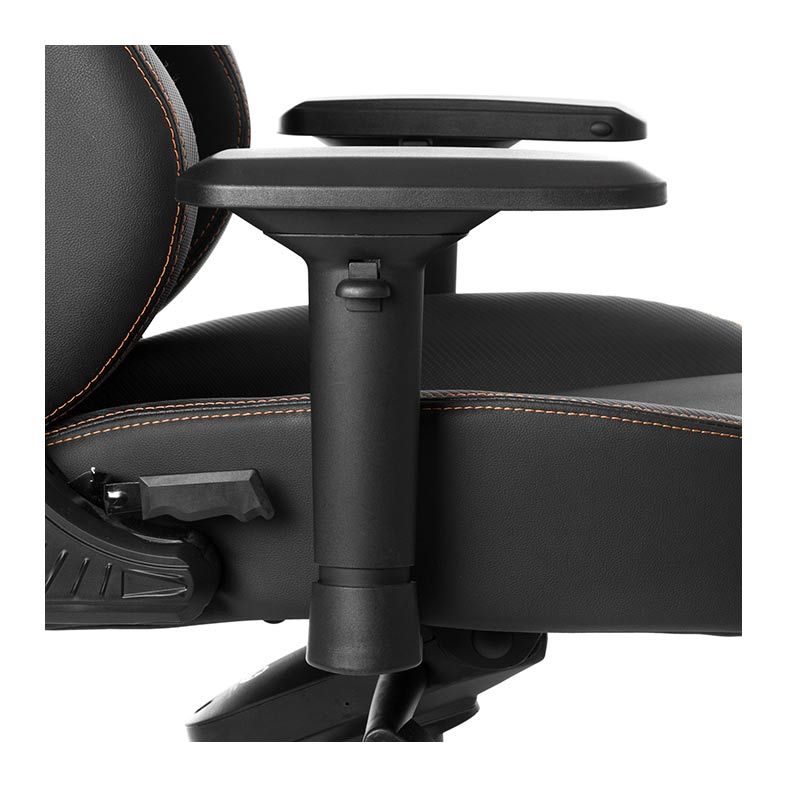 Cadeira Gamer DT3 Prime EVO Preta/Costura Laranja, 10674-8