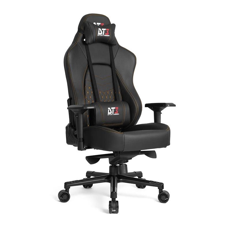 Cadeira Gamer DT3 Prime EVO Preta/Costura Laranja, 10674-8