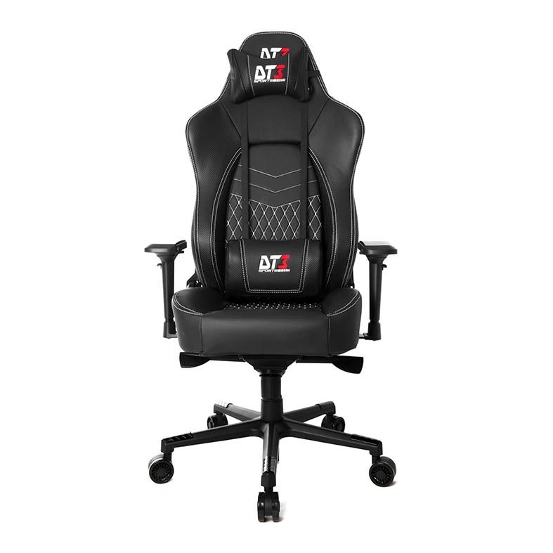 Cadeira Gamer DT3 Prime EVO Preta/Costura Branca, 10676-0