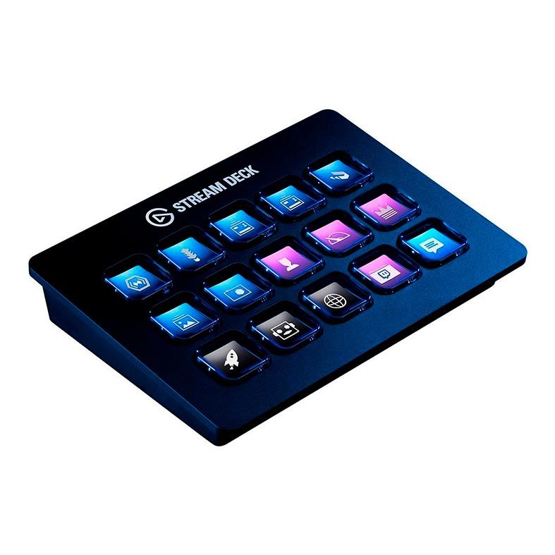 Stream Deck Elgato USB Preto, 10GAA9901 | Pichau