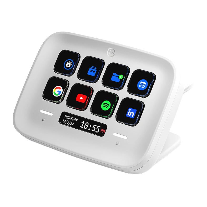 Stream Deck Neo Elgato, 8 Teclas, Branco, 10GBJ9901