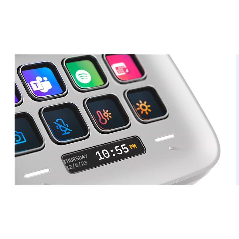 Stream Deck Neo Elgato, 8 Teclas, Branco, 10GBJ9901