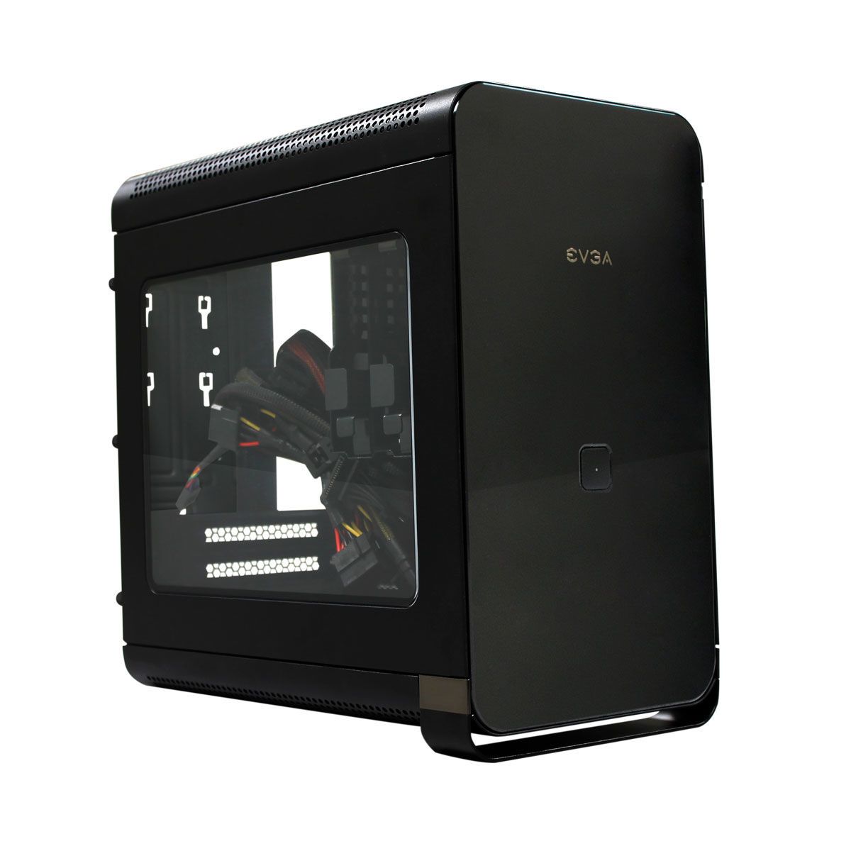 Gabinete EVGA Hadron Air Mini Itx com fonte 500W 80 Plus Gold Integrada 110-MA-1001-K1 - BOX