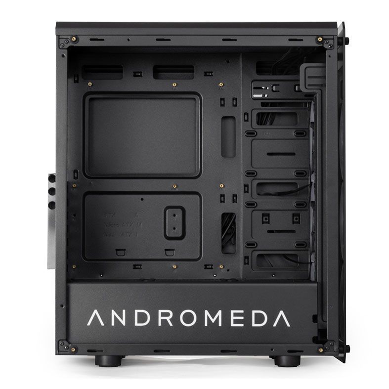 Gabinete DT3 Andromeda Lateral e Frontal de Vidro, 11011-4