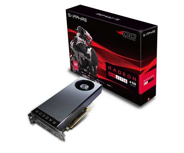 Placa de Video Sapphire Radeon RX 470 4GB GDDR5 OC 256-bit, 11256-00-20G