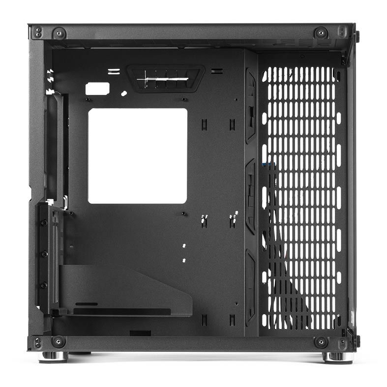 Gabinete Gamer DT3 Sports Hyperspace Rainbow Six Siege Lateral/Frontal Vidro Temp Preto/Amarelo, 11346-6