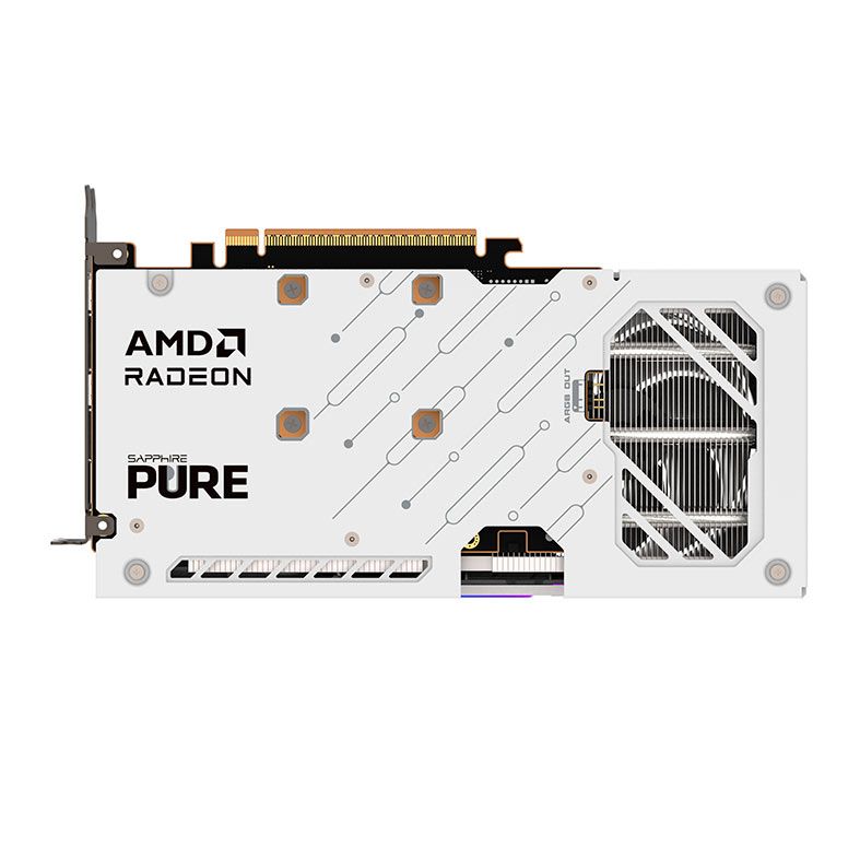 Placa de Video Sapphire Radeon RX 9060 XT Pure OC, 16GB, GDDR6, 128-bit, 11350-02-20G