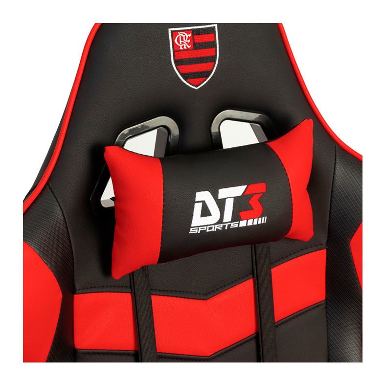 Cadeira Gamer DT3 Elise Flamengo Vermelha, 11483-7