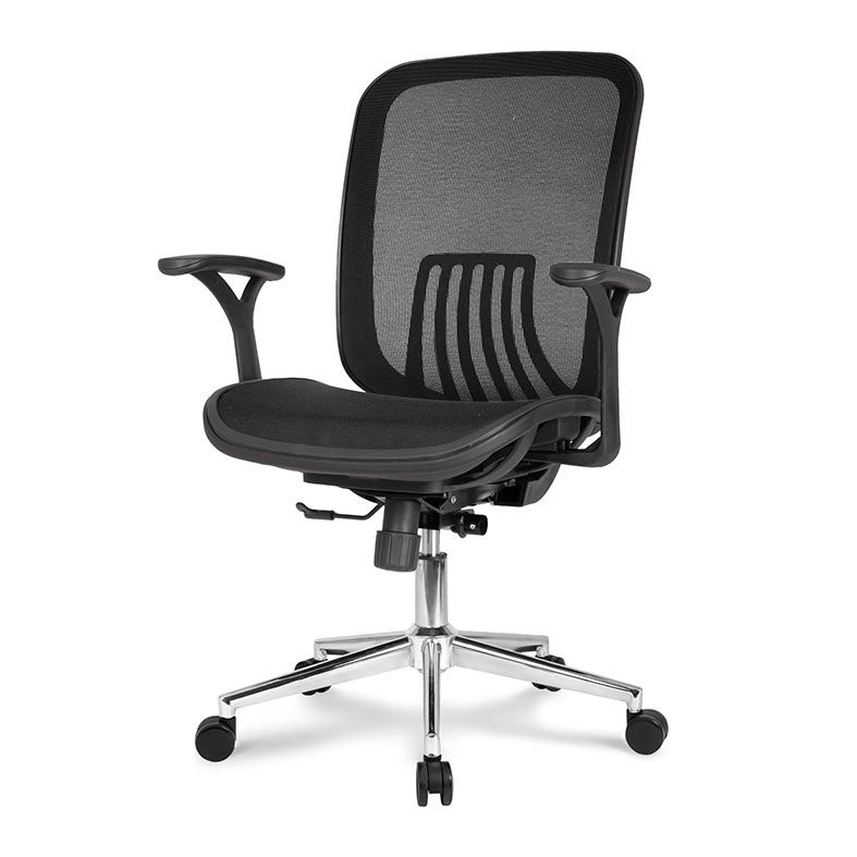 Cadeira Office DT3 Celeste Preta, 11734-6