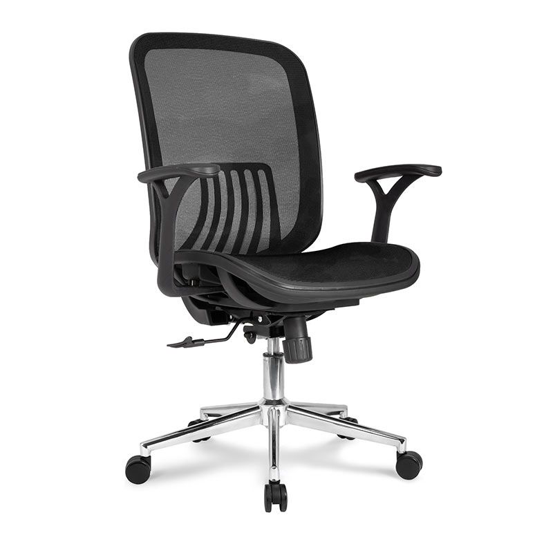 Cadeira Office DT3 Celeste Preta, 11734-6