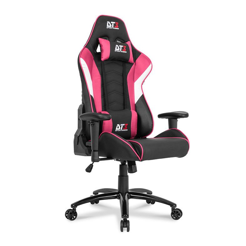 Cadeira Gamer DT3 Elise Preta com Rosa, 11834-7