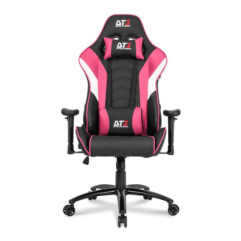 Cadeira Gamer DT3 Elise Preta com Rosa, 11834-7