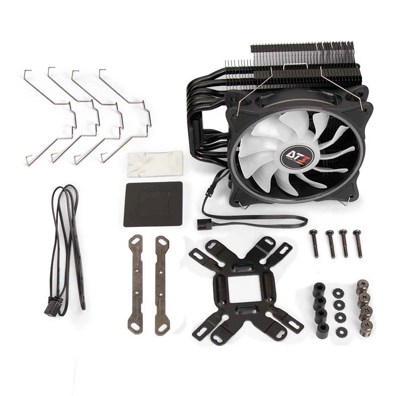 Cooler Para Processador DT3Sports Wolf 120 Sync RGB, 12014-8