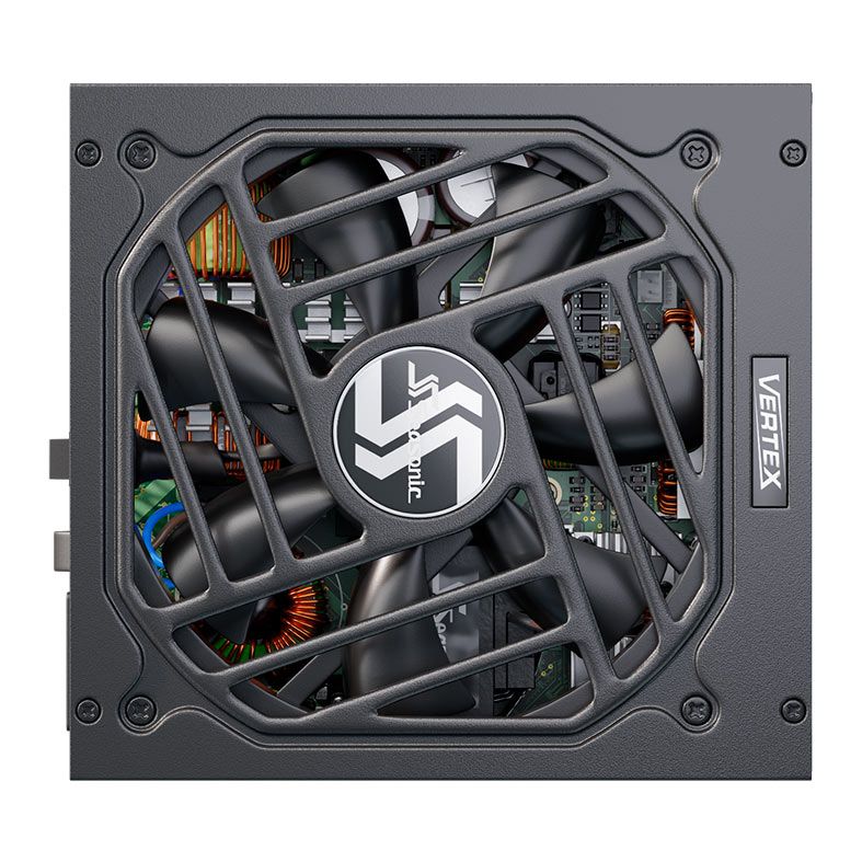 Fonte Seasonic Vertex PX-1200, Full-Modular, 1200W, ATX 3.0, PCIe 5.0, 80 Plus Platinum, Preta, 12122PXAFS