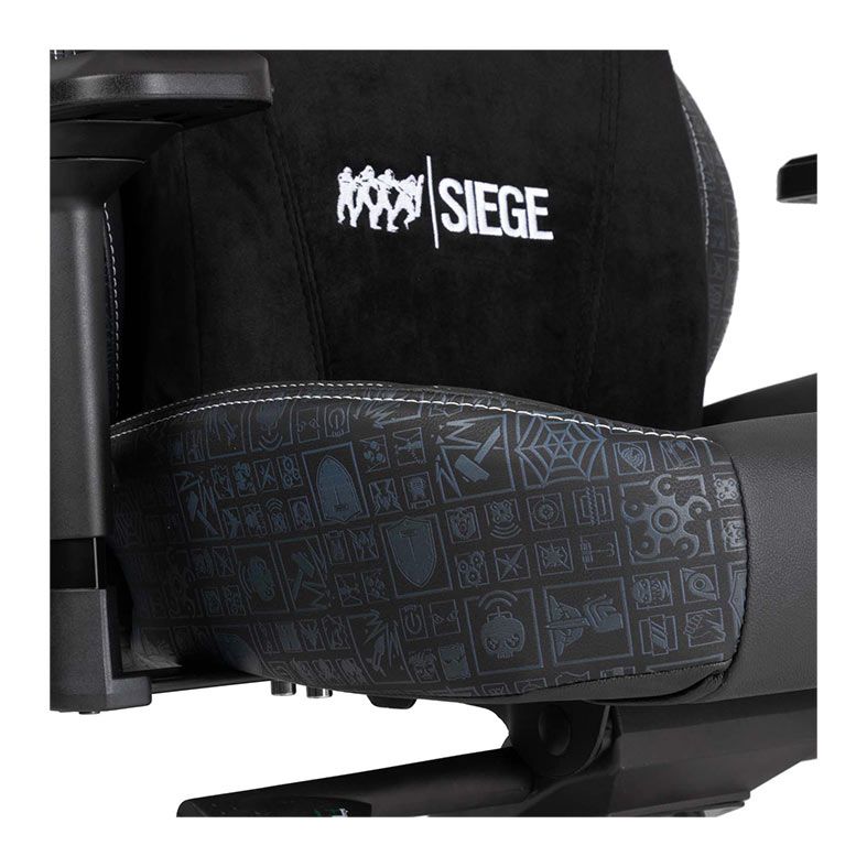 Cadeira Gamer DT3 Orion Rainbow Six Siege, Preta, 12345-5