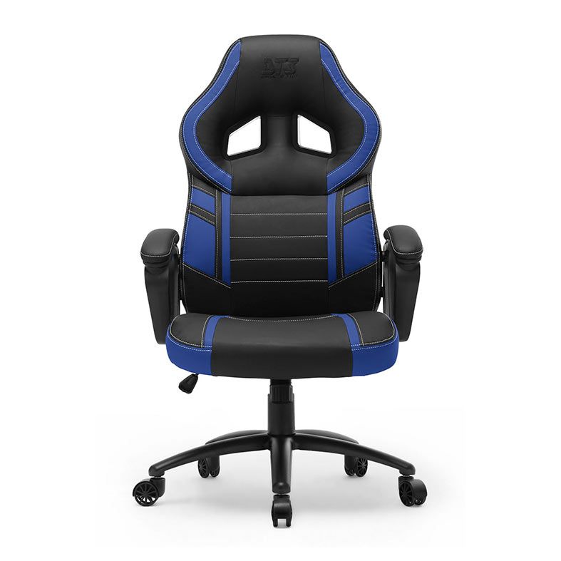 Cadeira Gamer DT3 GTS V2, Preta e Azul, 12480-5