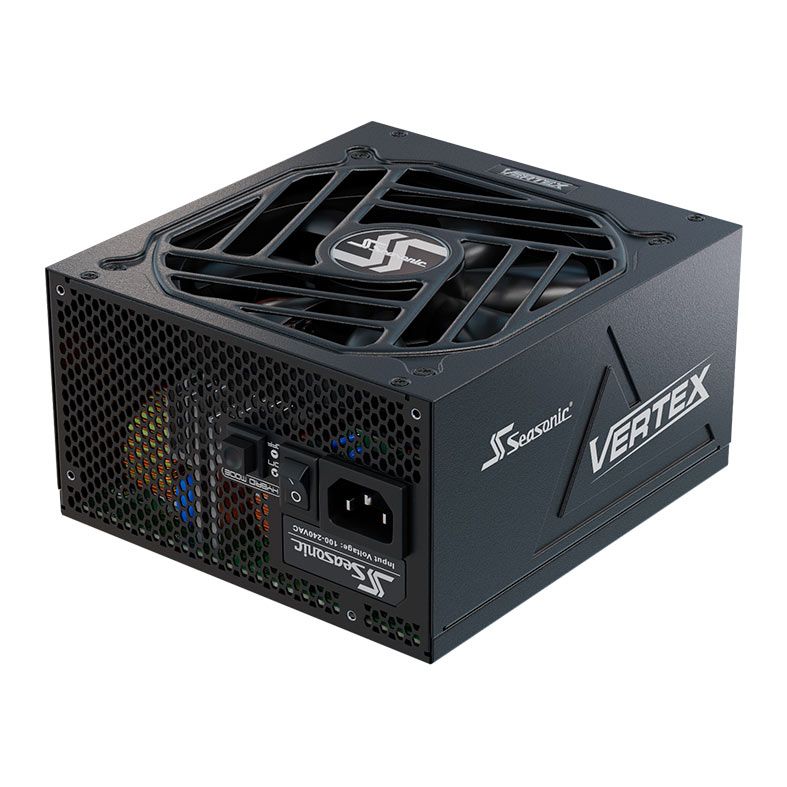 Fonte Seasonic Vertex PX-850, Full-Modular, 850W, ATX 3.0, PCIe 5.0, 80 Plus Platinum, Preta, 12851PXAFS