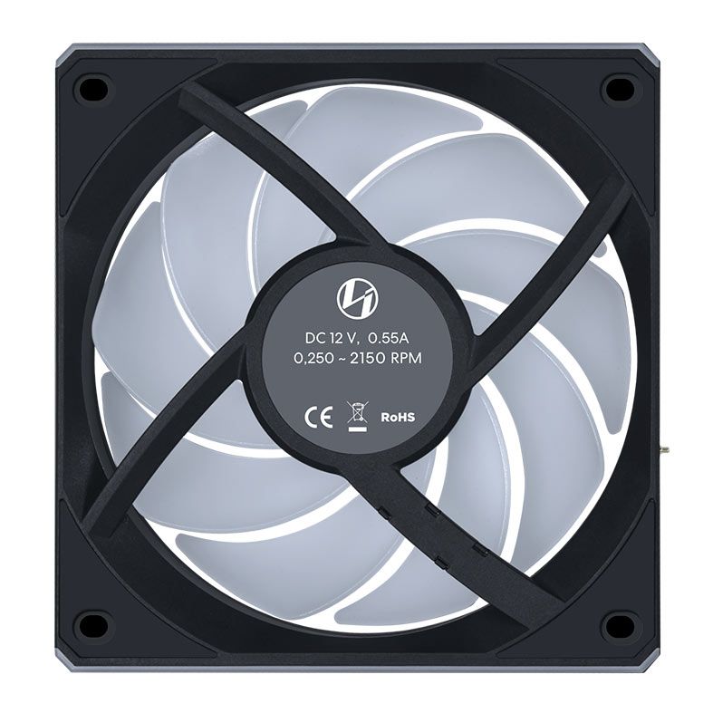 Ventoinha Lian Li Uni Fan CL Wireless, ARGB, 120mm, Preto, 12CL1W1B