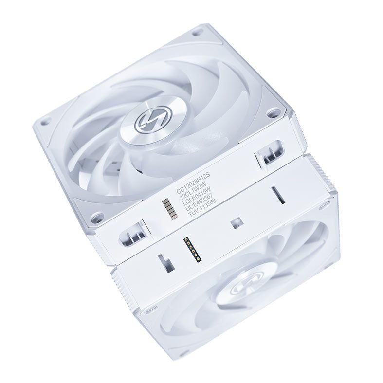 Kit Ventoinhas Lian Li Uni Fan CL, ARGB, Wireless, 3x120mm, Branco, 12CL1W3W