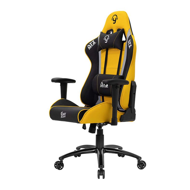 Cadeira Gamer DT3 Elise Yoda SehLoiro, Preta e Amarela, 13110-6
