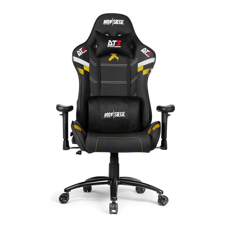 Cadeira Gamer DT3 Elise Rainbow Six V2, Preta, 13431-2