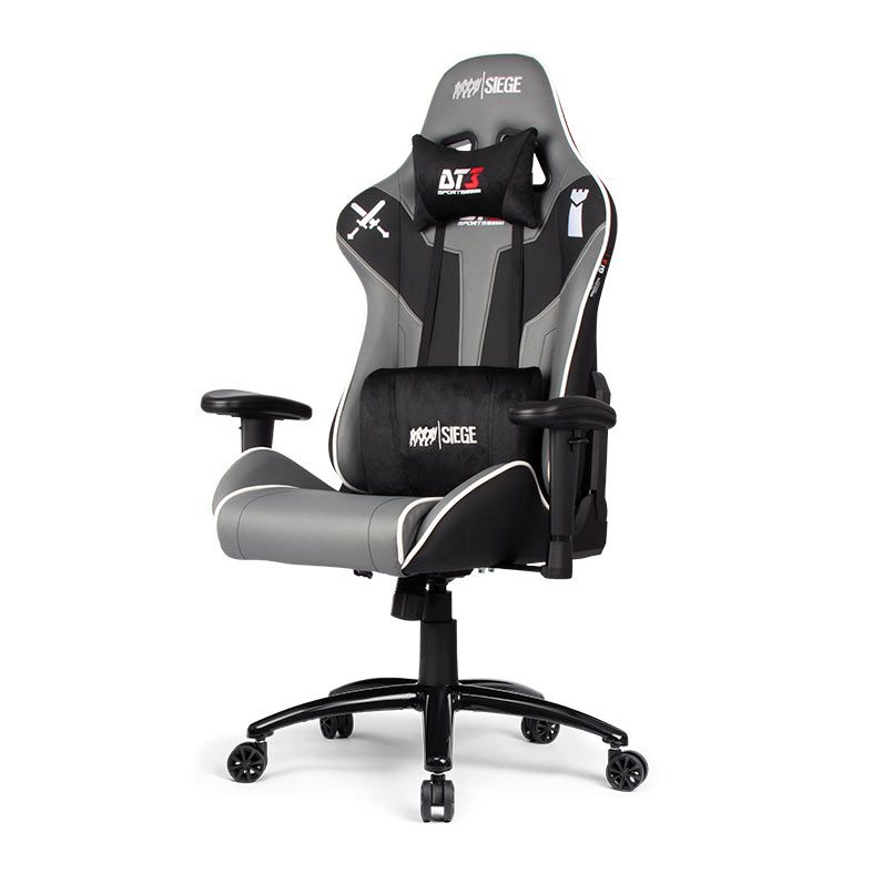 Cadeira Gamer DT3 Elise Rainbow Six V2, Cinza, 13432-3