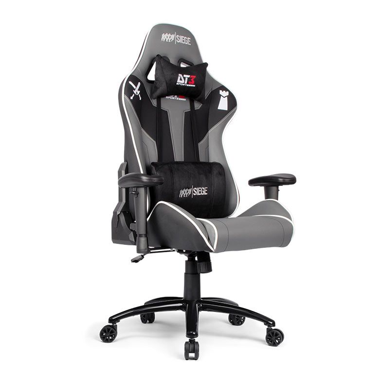 Cadeira Gamer DT3 Elise Rainbow Six V2, Cinza, 13432-3