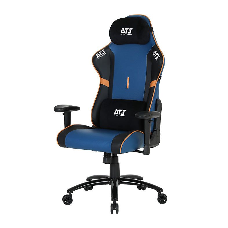Cadeira Gamer DT3 Tanoshii V2, Preto e Azul, 13435-6