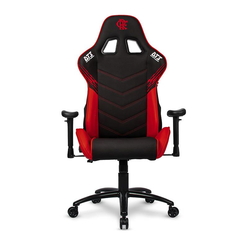 Cadeira Gamer DT3 Elise Flamengo, Preto e Vermelho, 13438-9