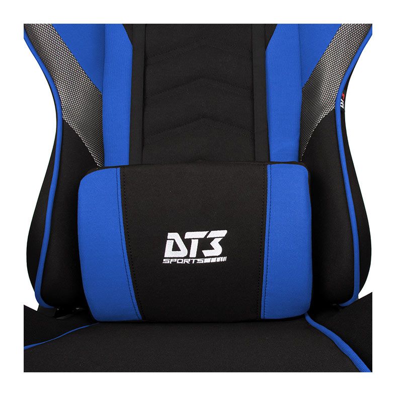 Cadeira Gamer DT3 Elise Fabric V2, Preto e Azul, 13444-6