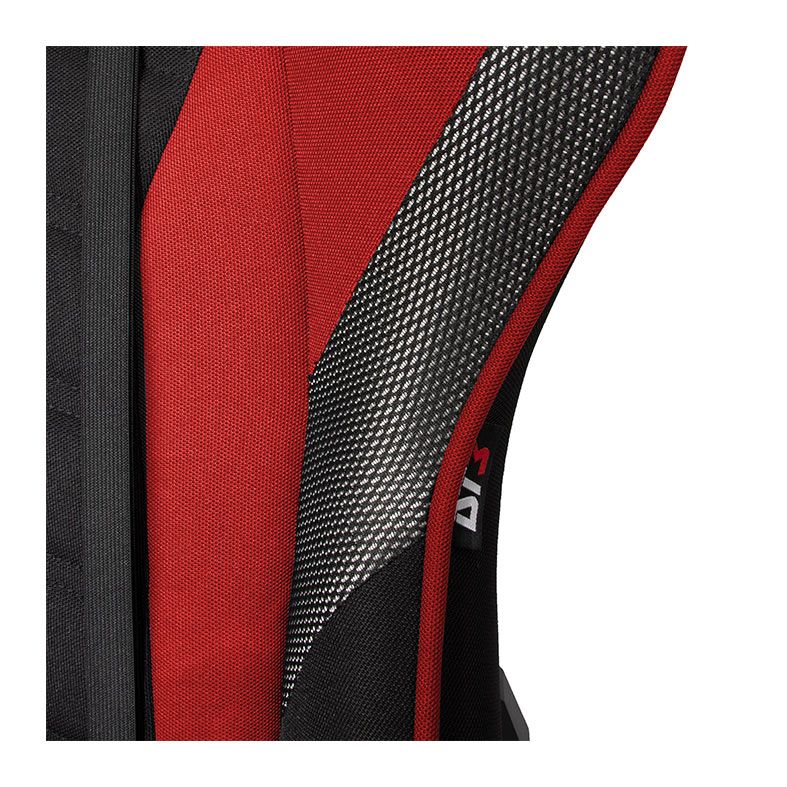 Cadeira Gamer DT3 Elise Fabric V2, Preto e Vermelho, 13446-8