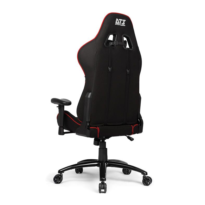 Cadeira Gamer DT3 Elise Fabric V2, Preto e Vermelho, 13446-8