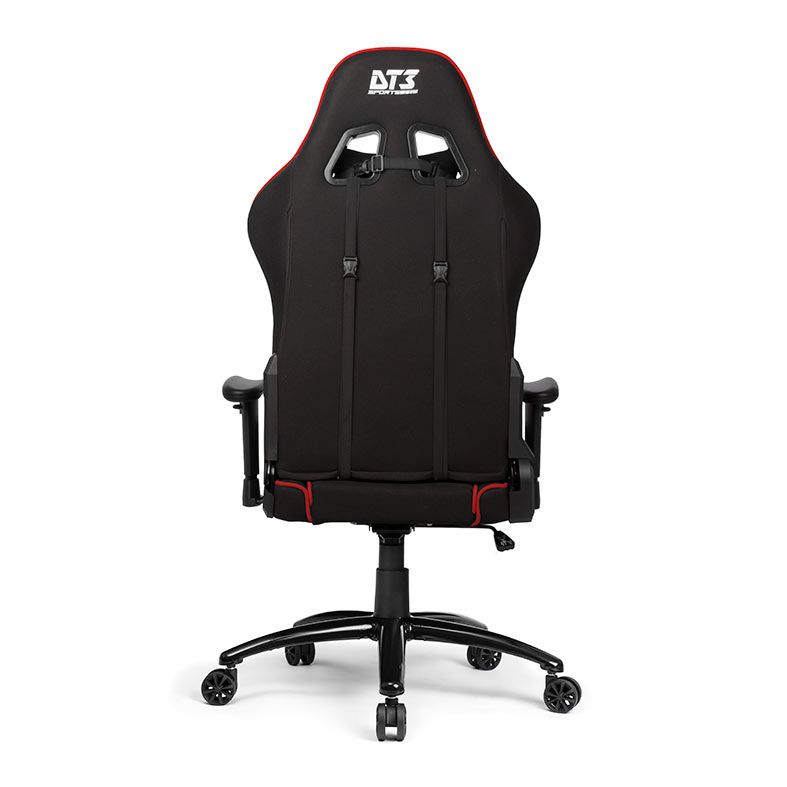 Cadeira Gamer DT3 Elise Fabric V2, Preto e Vermelho, 13446-8