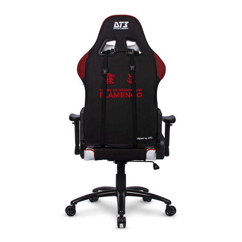 Cadeira Gamer DT3 Elise Flamengo, Branca e Vermelha, 13510-0
