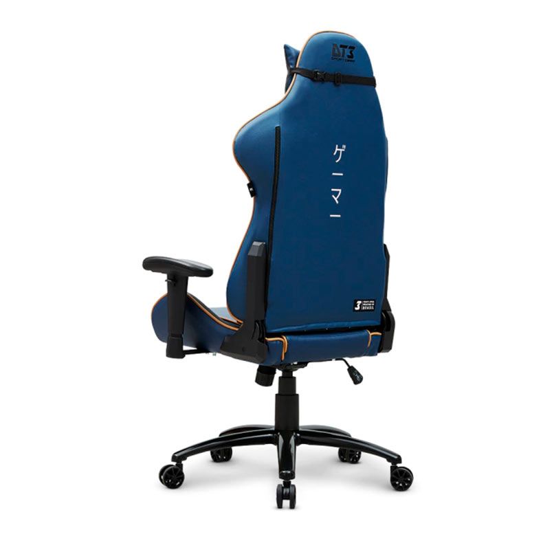 Cadeira Gamer DT3 Tanoshii, Preto e Azul, 13770-8
