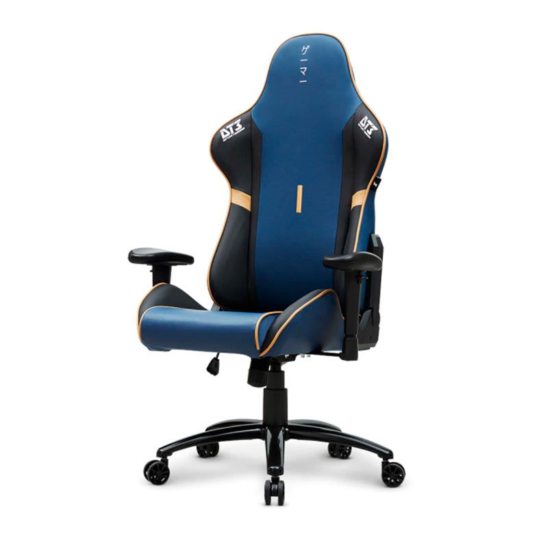 Cadeira Gamer DT3 Tanoshii, Preto e Azul, 13770-8