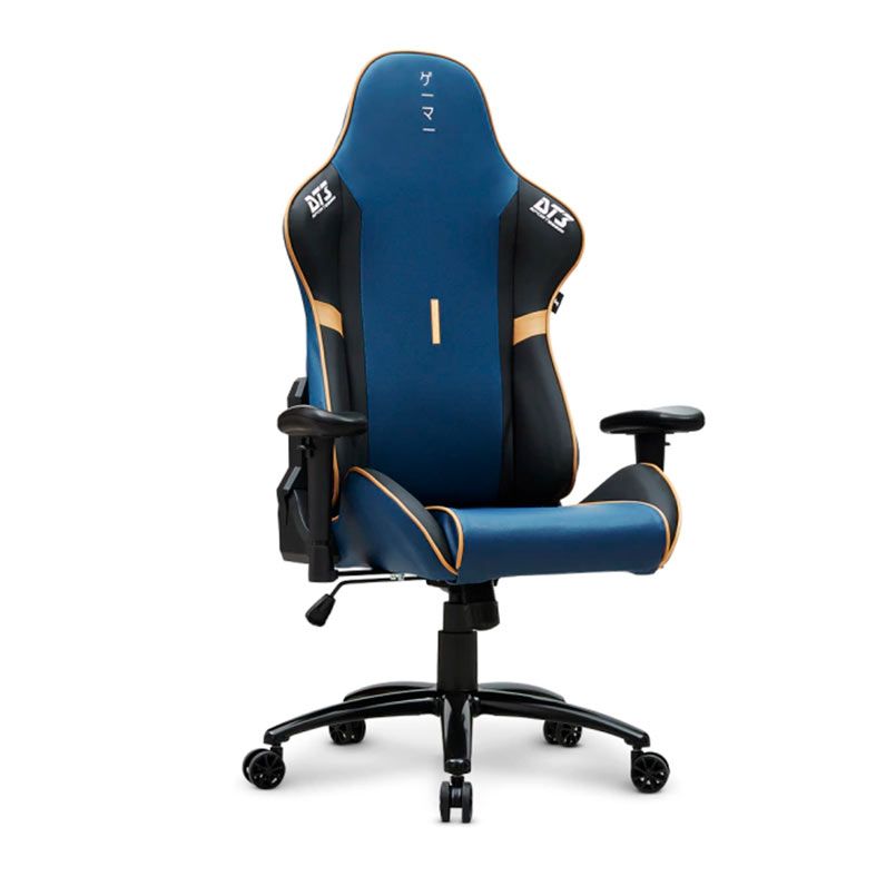 Cadeira Gamer DT3 Tanoshii, Preto e Azul, 13770-8